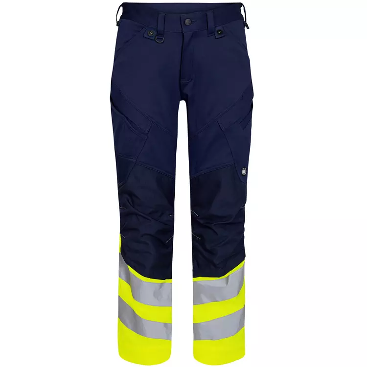 Engel Workwear Engel Safety Arbeitshose, Schwarz/Hi-Vis Gelb, Herren – Bild 6