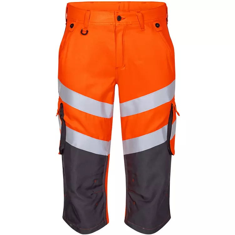 Engel Workwear Engel Safety Light 3/4-Hose, Orange/Blue Ink, Herren – Bild 6
