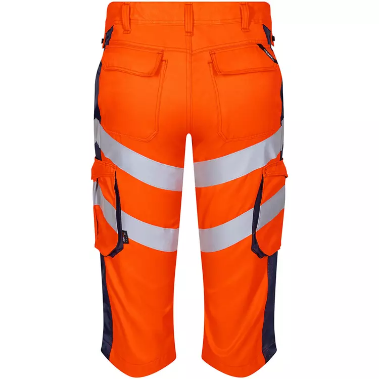 Engel Workwear Engel Safety Light 3/4-Hose, Orange/Blue Ink, Herren – Bild 3