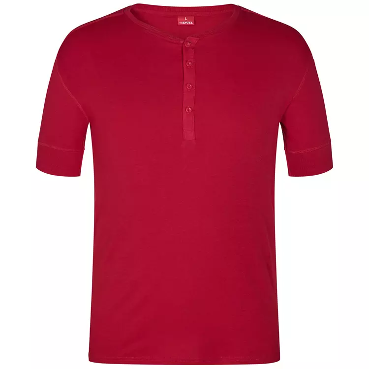 Engel Workwear Engel Grandad T-Shirt, Schwarz, Herren – Bild 13