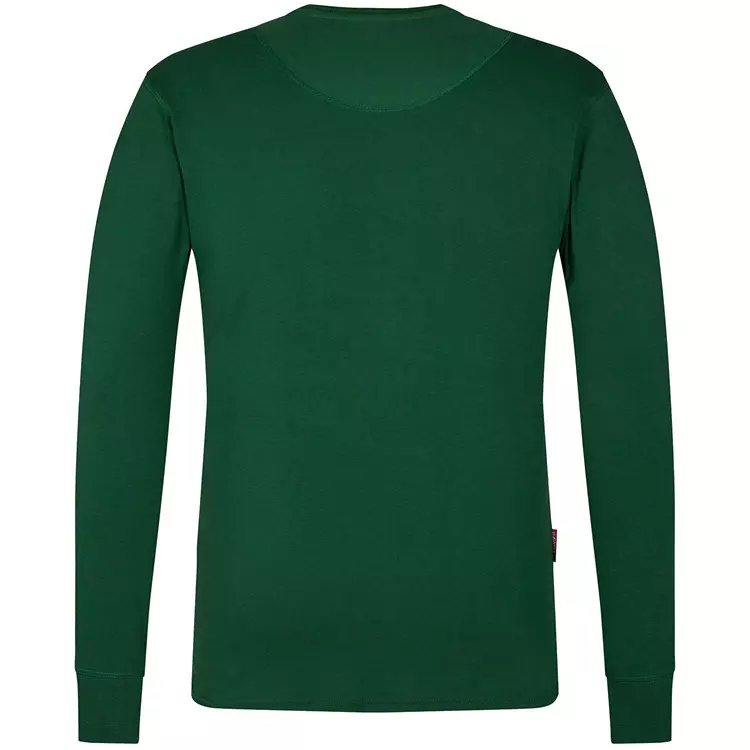 Engel Workwear Engel Grandad Langärmliges T-Shirt, Grün, Herren, Surfer Blue – Bild 3