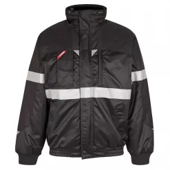 Engel Workwear Engel Pilotenjacke, Schwarz, Herren