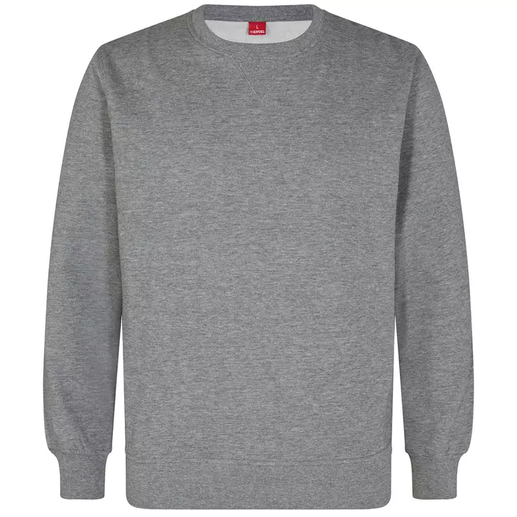 Engel Workwear Engel Sweatshirt, Grau Melange, Herren – Bild 5
