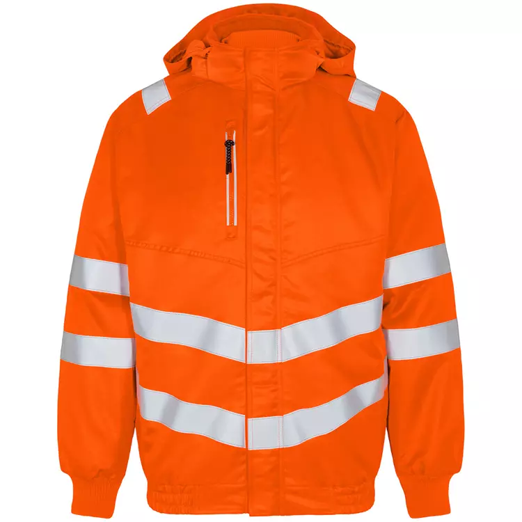 Engel Workwear Engel Safety Pilotenjacke, Rot/Schwarz, Herren – Bild 3