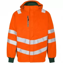 Engel Workwear Engel Safety Pilotenjacke, Orange/Grün, Herren