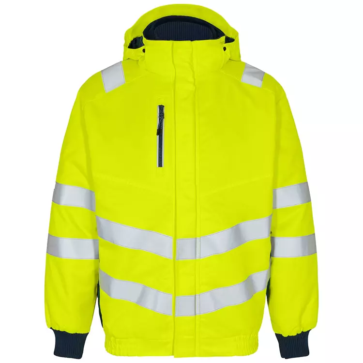 Engel Workwear Engel Safety Pilotenjacke, Rot/Schwarz, Herren – Bild 7