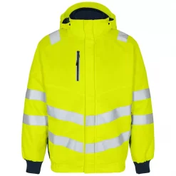 Engel Workwear Engel Safety Pilotenjacke, Gelb/Blue Ink, Herren