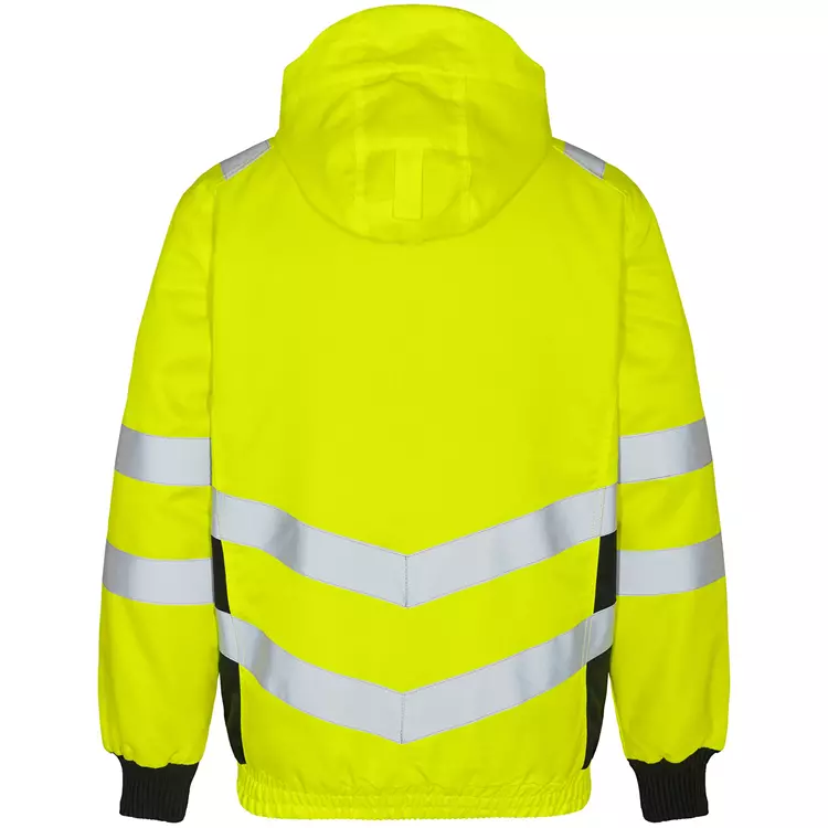 Engel Workwear Engel Safety Pilotenjacke, Gelb/Schwarz, Herren – Bild 3