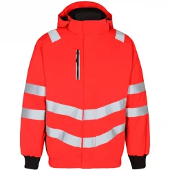 Engel Workwear Engel Safety Pilotenjacke, Rot/Schwarz, Herren