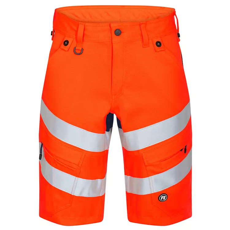 Engel Workwear Engel Safety Arbeitsshorts, Gelb/Blue Ink, Herren – Bild 8