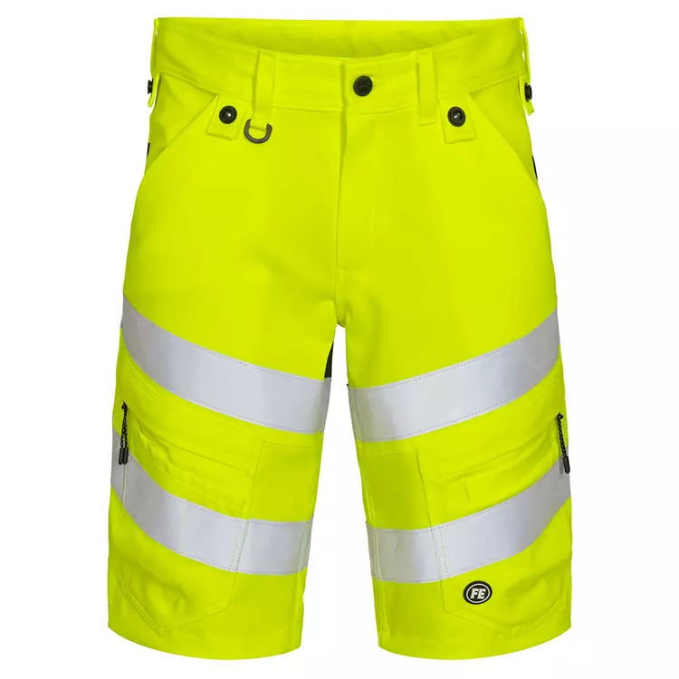 Engel Workwear Engel Safety Arbeitsshorts, Gelb/Blue Ink, Herren
