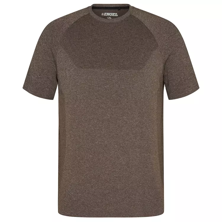 Engel Workwear Engel X-treme T-Shirt, Blue Ink Melange, Herren – Bild 5