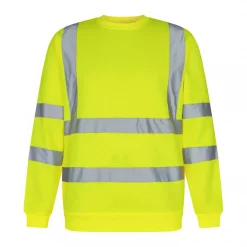 Engel Workwear Engel Safety Sweatshirt, Gelb, Herren