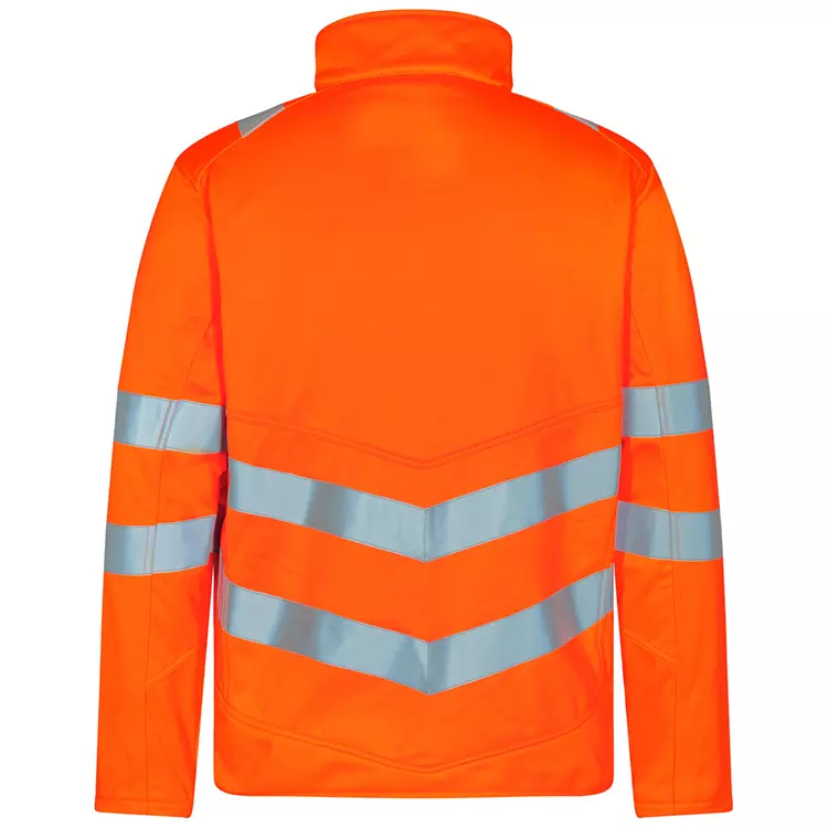 Engel Workwear Engel Safety Softshelljacke, Hi-vis Orange, Herren – Bild 3