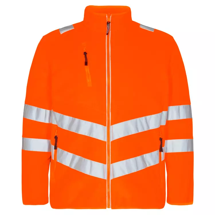 Engel Workwear Engel Safety Fleecejacke, Gelb/Blue Ink, Herren – Bild 11