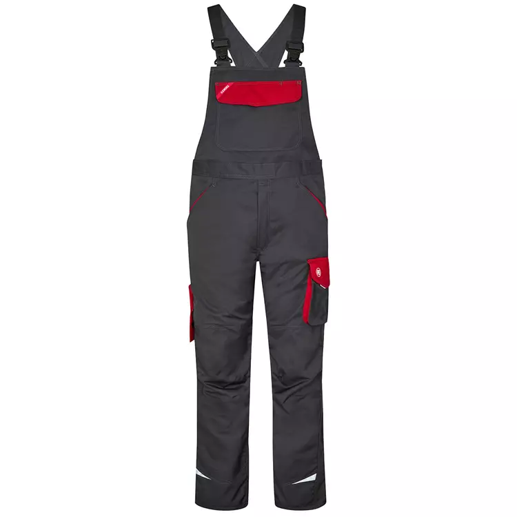 Engel Workwear Engel Galaxy Light Latzhose, Surfer Blue/Schwarz, Herren – Bild 12