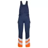 Engel Workwear Engel Safety Latzhose, Blue Ink/Hi-Vis Orange, Herren