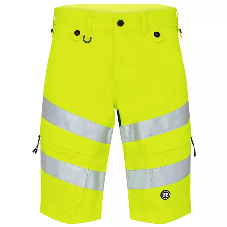 Engel Workwear Engel Safety Arbeitsshorts, Gelb/Blue Ink, Herren – Bild 12