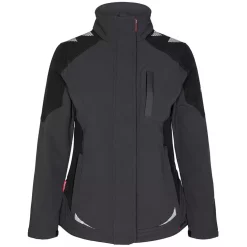 Engel Workwear Engel Galaxy Damen Softshelljacke, Anthrazit/Schwarz