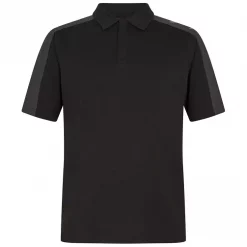Engel Workwear Engel Galaxy Poloshirt, Schwarz/Anthrazitgrau, Herren