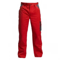 Engel Workwear Engel Enterprise Arbeitshose, Rot/Grau, Herren