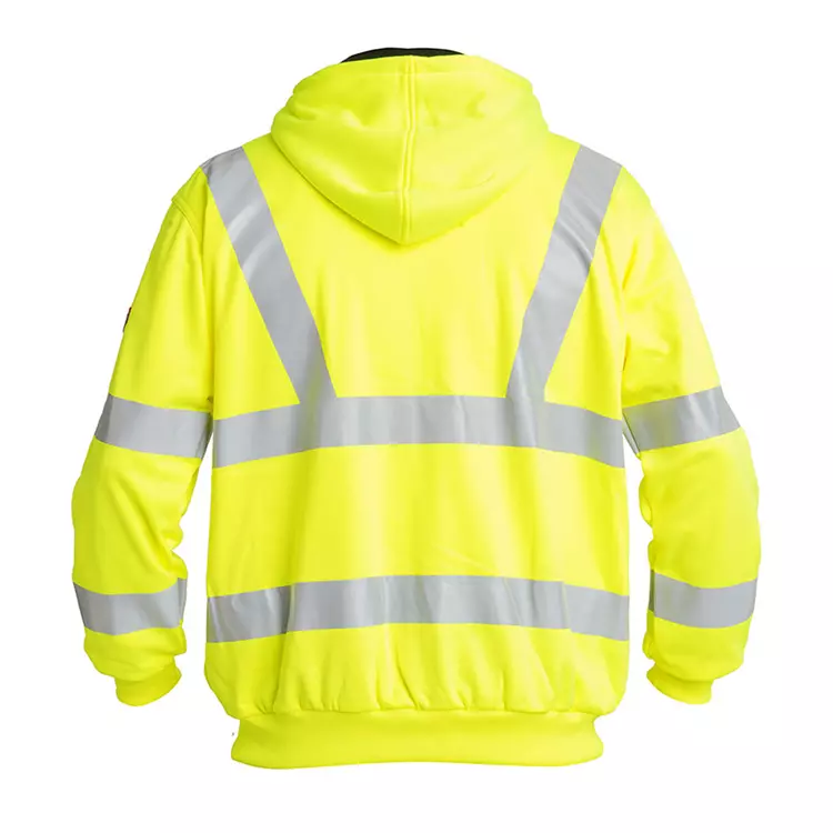 Engel Workwear Engel Kapuzensweatshirt, Gelb, Herren – Bild 3