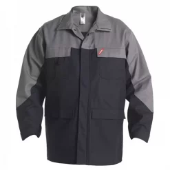 Engel Workwear Engel Safety+ Arbeitsjacke, Schwarz/Grau, Herren