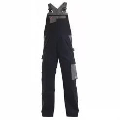 Engel Workwear Engel Safety+ Latzhose Multinorm, Schwarz/Grau, Herren