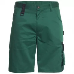 Engel Workwear Engel Light Arbeitsshorts, Grün/Schwarz, Herren, Khaki/schwarz
