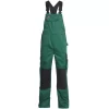 Engel Workwear Engel Light Latzhose, Grün/Schwarz, Herren, Schwarz/grau