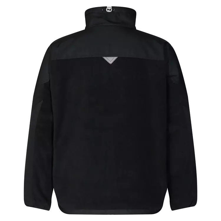 Engel Workwear Engel Fleecejacke, Schwarz, Herren – Bild 3