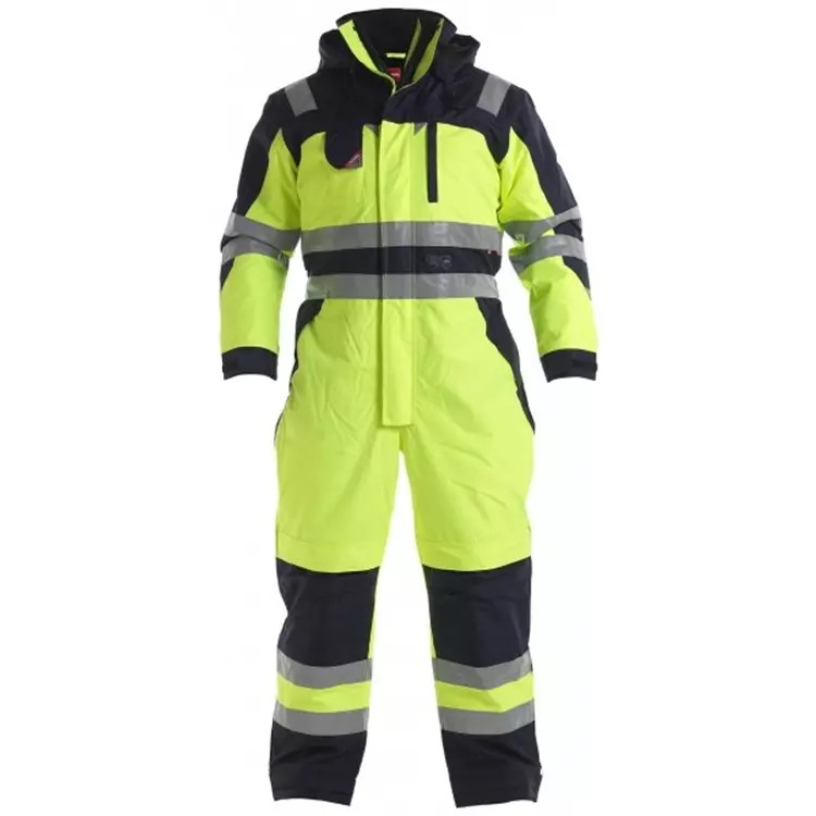 Engel Workwear Engel Thermooverall, Hi-vis Orange/Marine, Herren – Bild 5