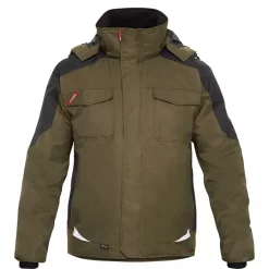 Engel Workwear Engel Galaxy Winterjacke, Waldgrün/Schwarz, Herren, Waldgrün/schwarz