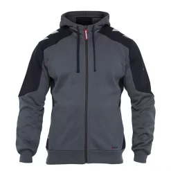 Engel Workwear Engel Galaxy Kapuzenpullover, Anthrazit/Schwarz, Herren