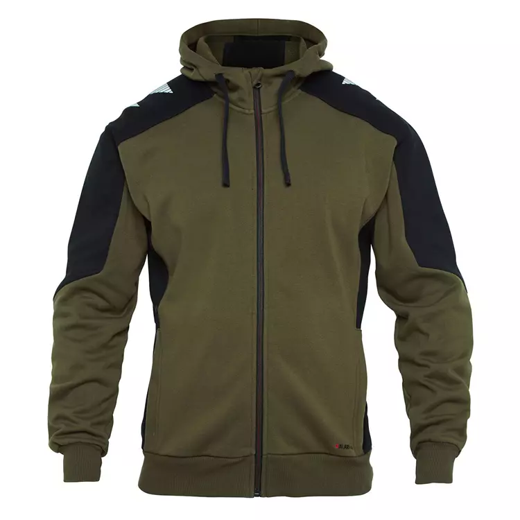 Engel Workwear Engel Galaxy Kapuzenpullover, Weiß/Anthrazitgrau, Herren, Anthrazit/schwarz – Bild 6