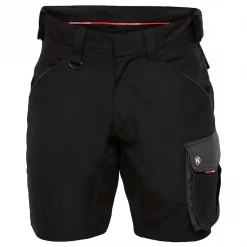 Engel Workwear Engel Galaxy Arbeitsshorts, Schwarz/Anthrazitgrau, Herren