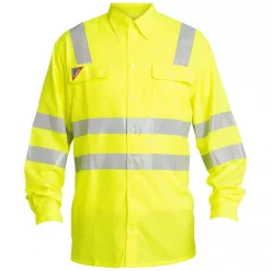 Engel Workwear Engel Arbeitshemd, Gelb, Herren