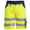 Engel Workwear Engel Arbeitsshorts, Hi-vis Gelb/marine, Herren