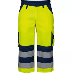 Engel Workwear Engel 3/4-Hose, Gelb/Marine, Herren