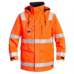 Engel Workwear Engel Shelljacke, Hi-vis Orange, Herren