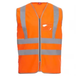 Engel Workwear Engel Reflexweste, Orange, Herren