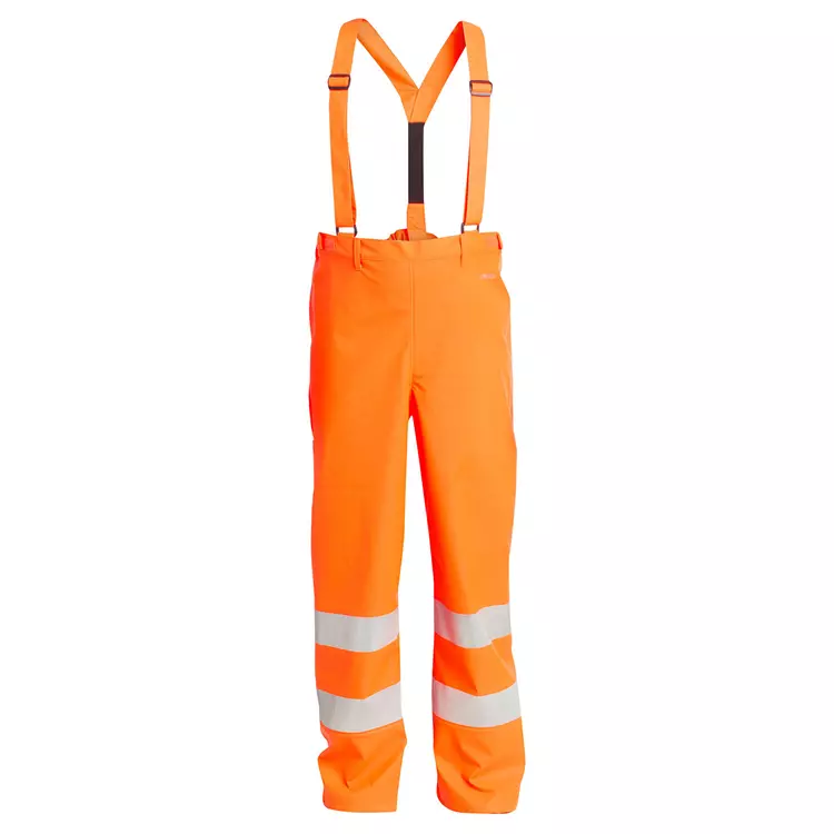 Engel Workwear Engel Regenhose, Hi-vis Gelb/marine, Herren – Bild 3