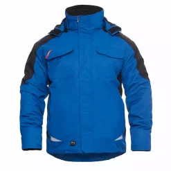 Engel Workwear Engel Galaxy Winterjacke, Surfer Blue/Schwarz, Herren