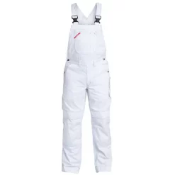 Engel Workwear Engel Combat Latzhose, Weiß, Herren, Marine