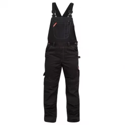 Engel Workwear Engel Combat Latzhose, Schwarz, Herren