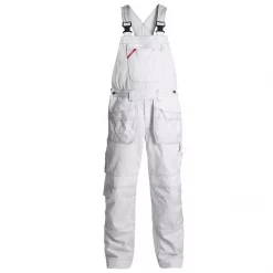 Engel Workwear Engel Combat Handwerkerlatzhose, Weiß, Herren, Schwarz