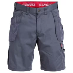 Engel Workwear Engel Combat Handwerkershorts, Grau, Herren