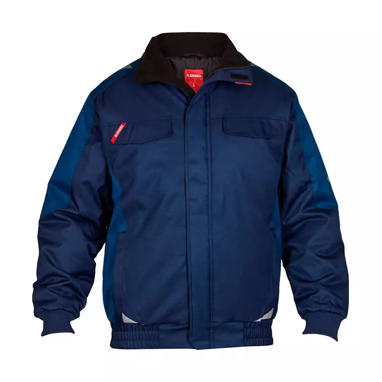 Engel Workwear Engel Galaxy Pilotenjacke, Surfer Blue/Schwarz, Herren – Bild 9